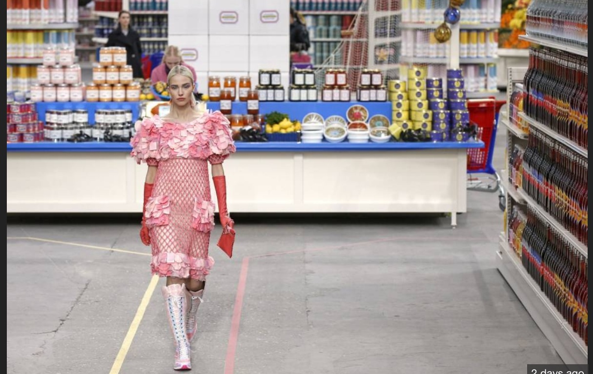 Supermarket Shopping the Chanel Way | Nylon Hair